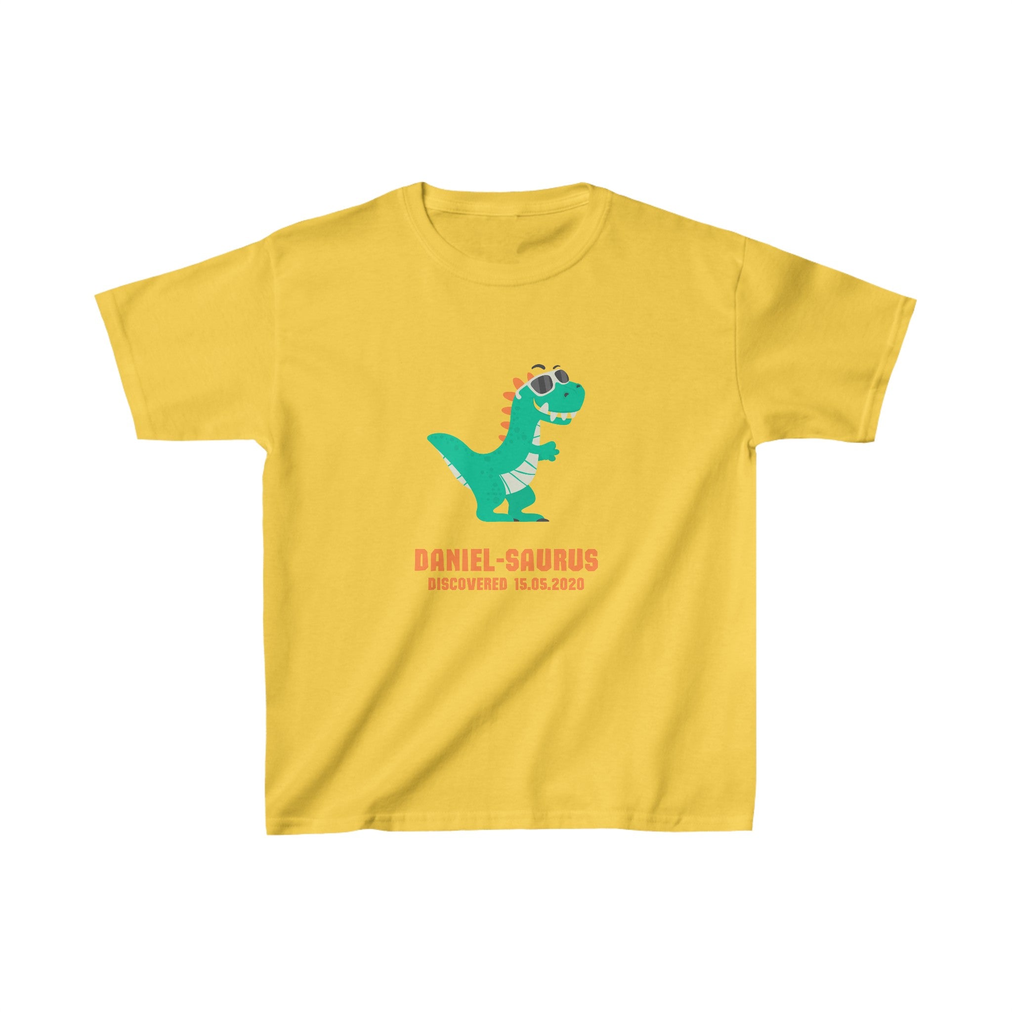 Custom Birthday T Shirt - Dinsosaur