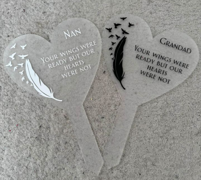 Personalised Grave Markers