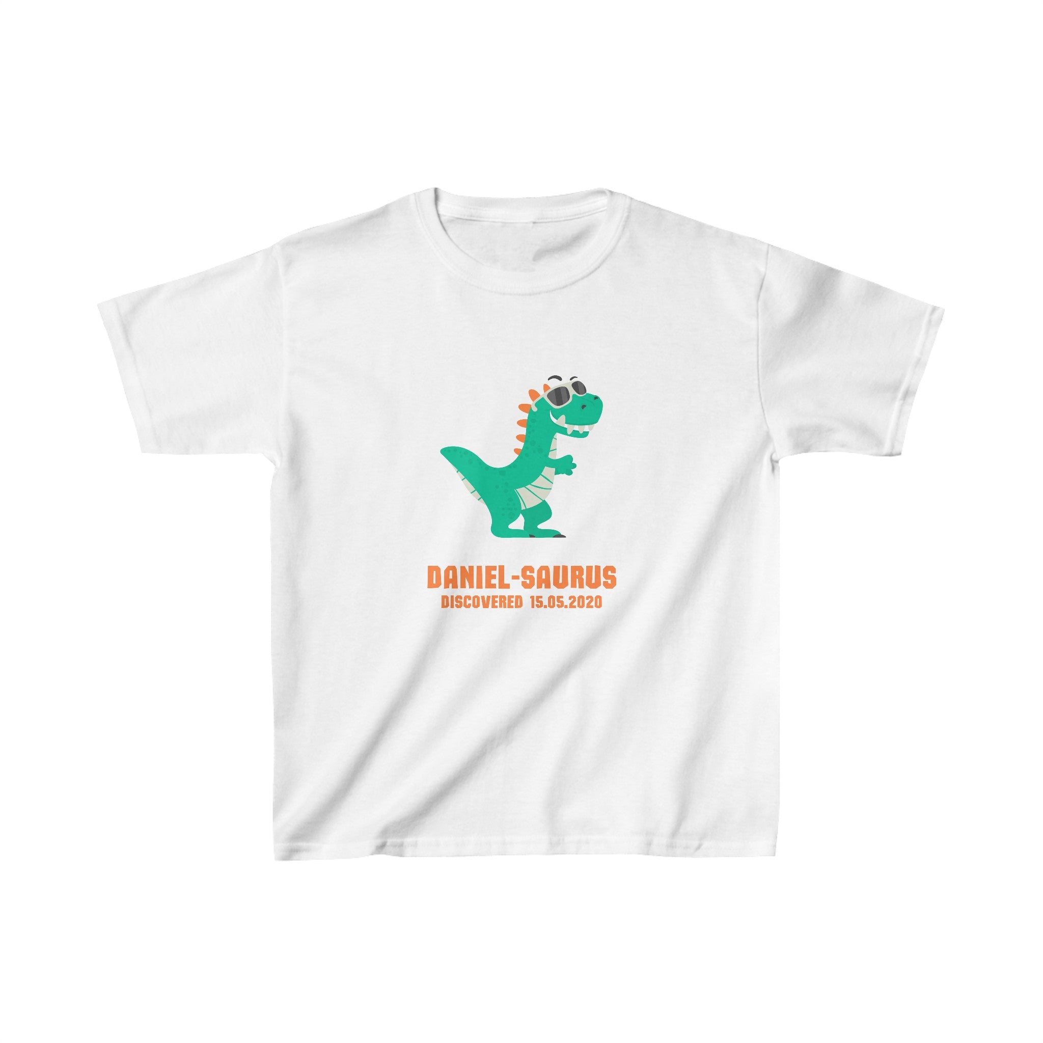 Custom Birthday T Shirt - Dinsosaur